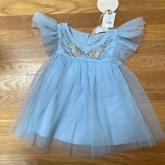 Tutu from monde crystal blue dress with tags. Size one. - Picture 1 of 3
